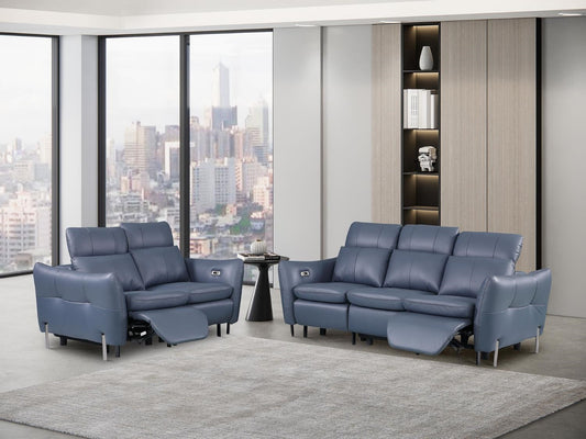 Sacramento Leather Recliner Sofa & Loveseat