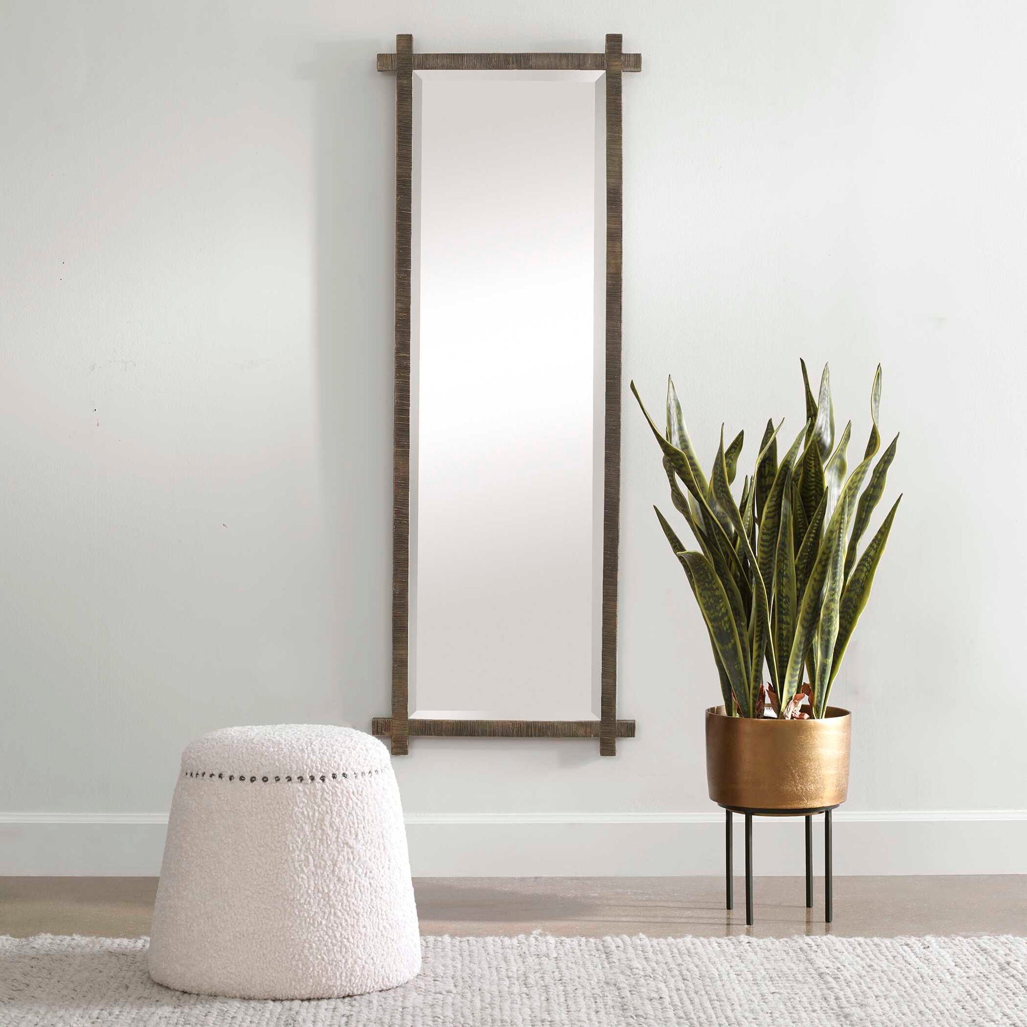 Abanu - Ribbed Dressing Mirror