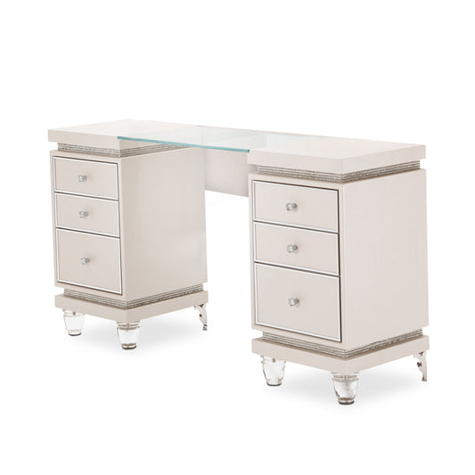 London Place & Glimmery W.Desk /Vanity
