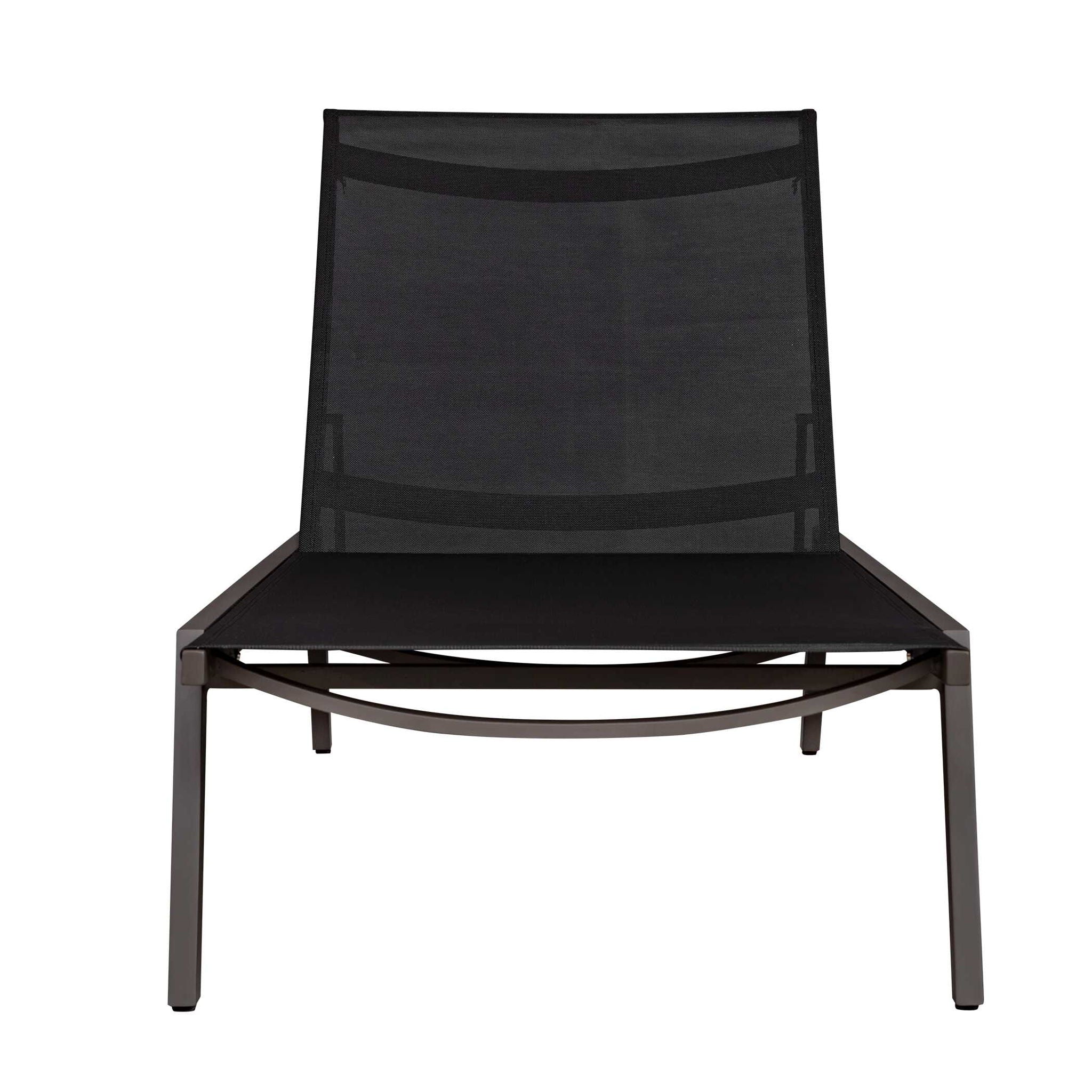 Bea - Outdoor Pool Chaise - Black