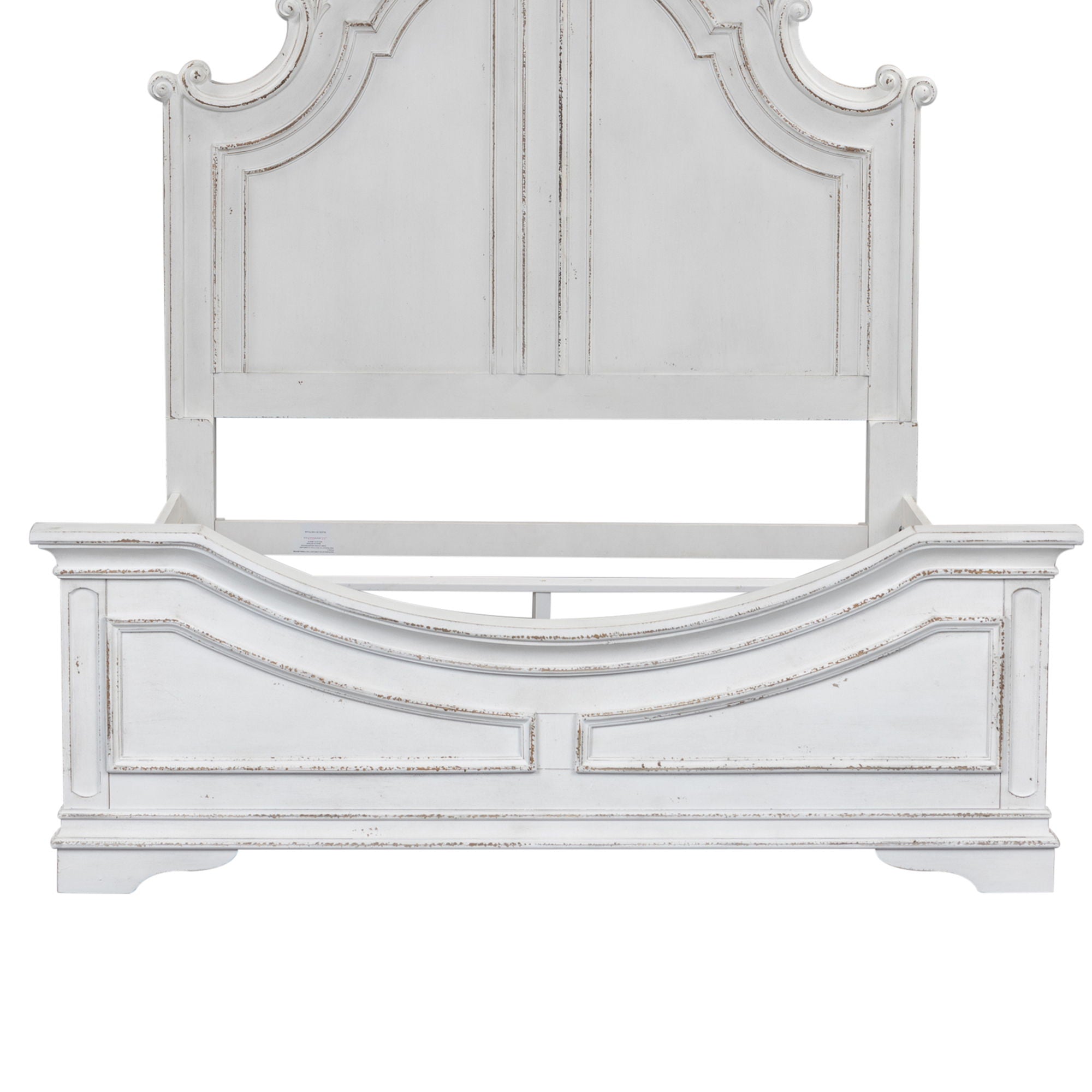 Magnolia Manor - King Panel Footboard - White