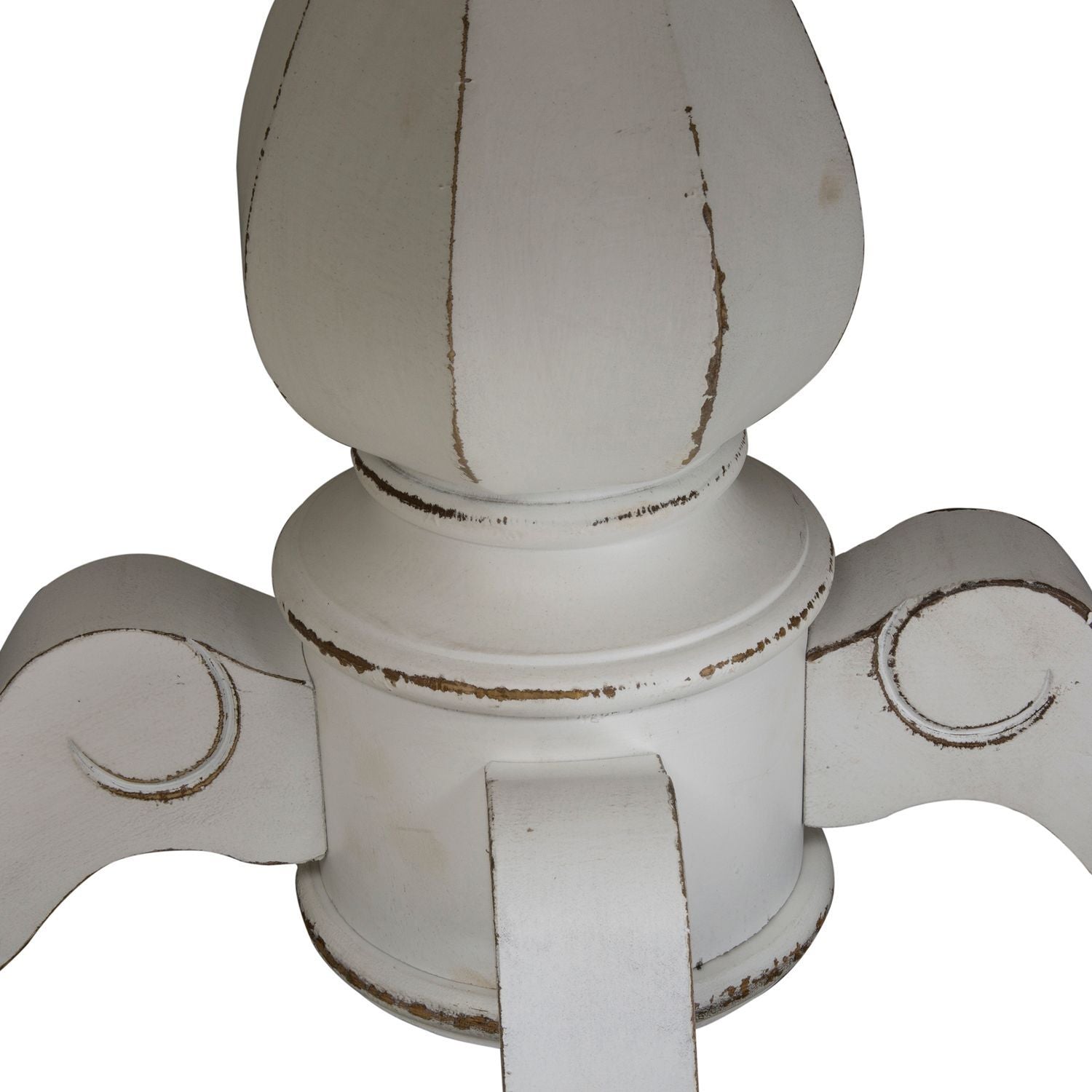 Magnolia Manor - Pedestal Table Base - White