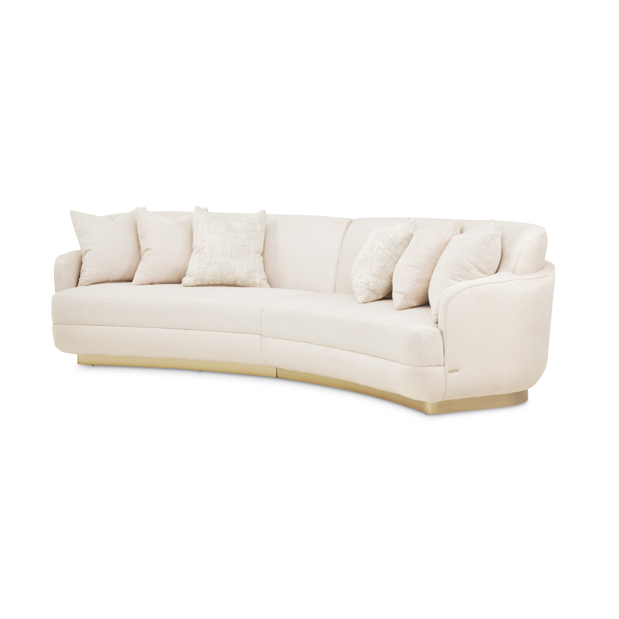 Aurora Sectional sofa linen 2 pc