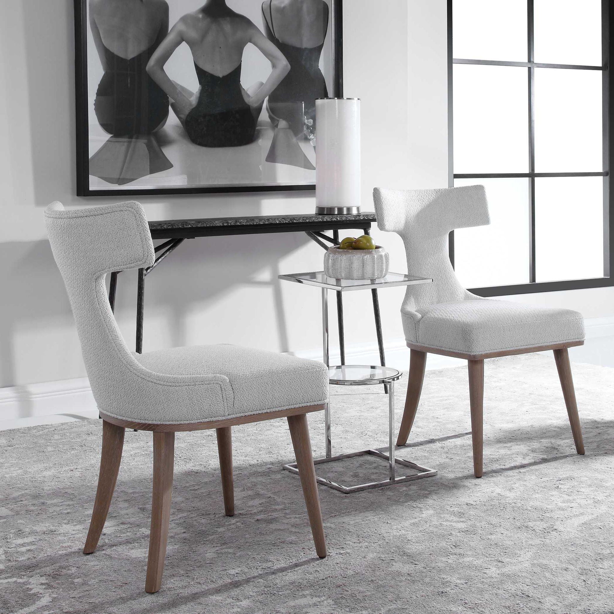 Klismos - Accent Chair (Set of 2) - White