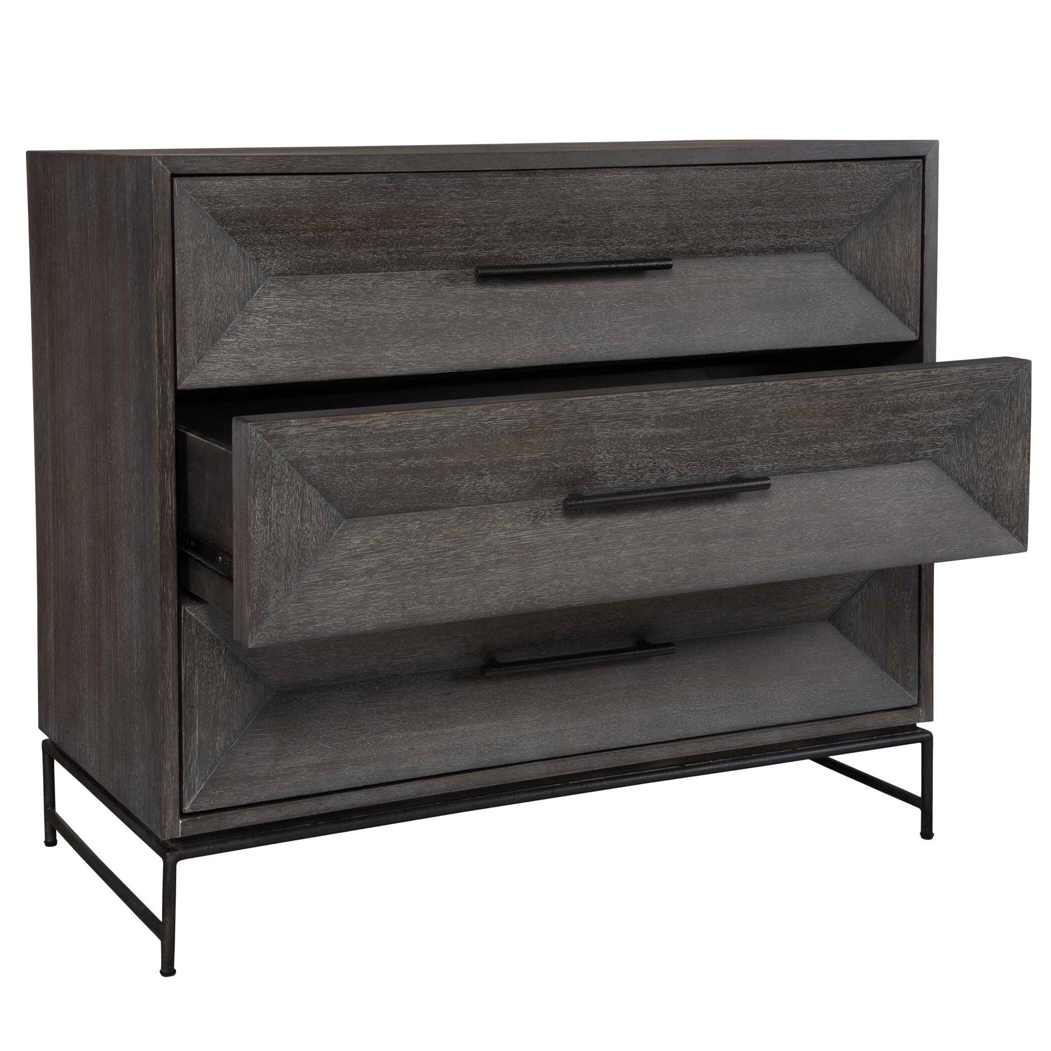 Knox - Dark Walnut Accent Chest