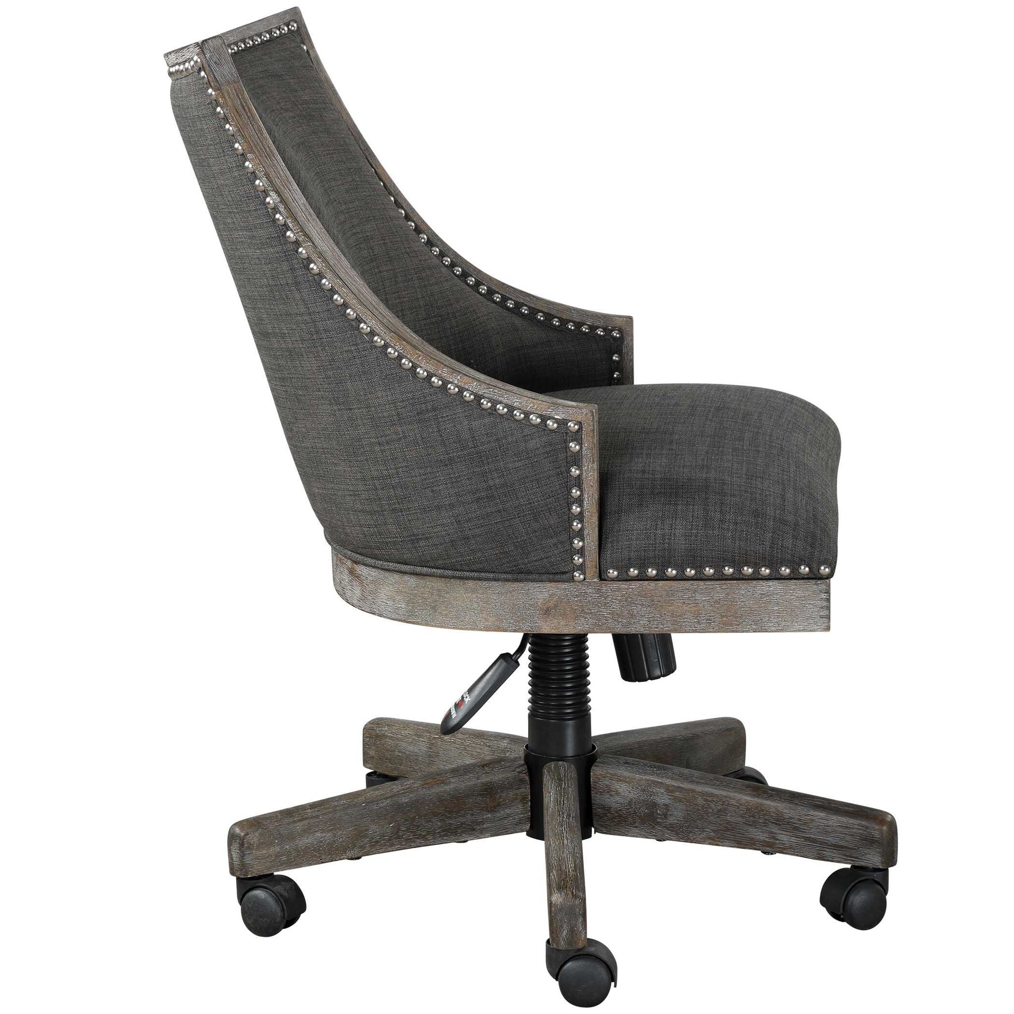 Aidrian - Desk Chair - Charcoal