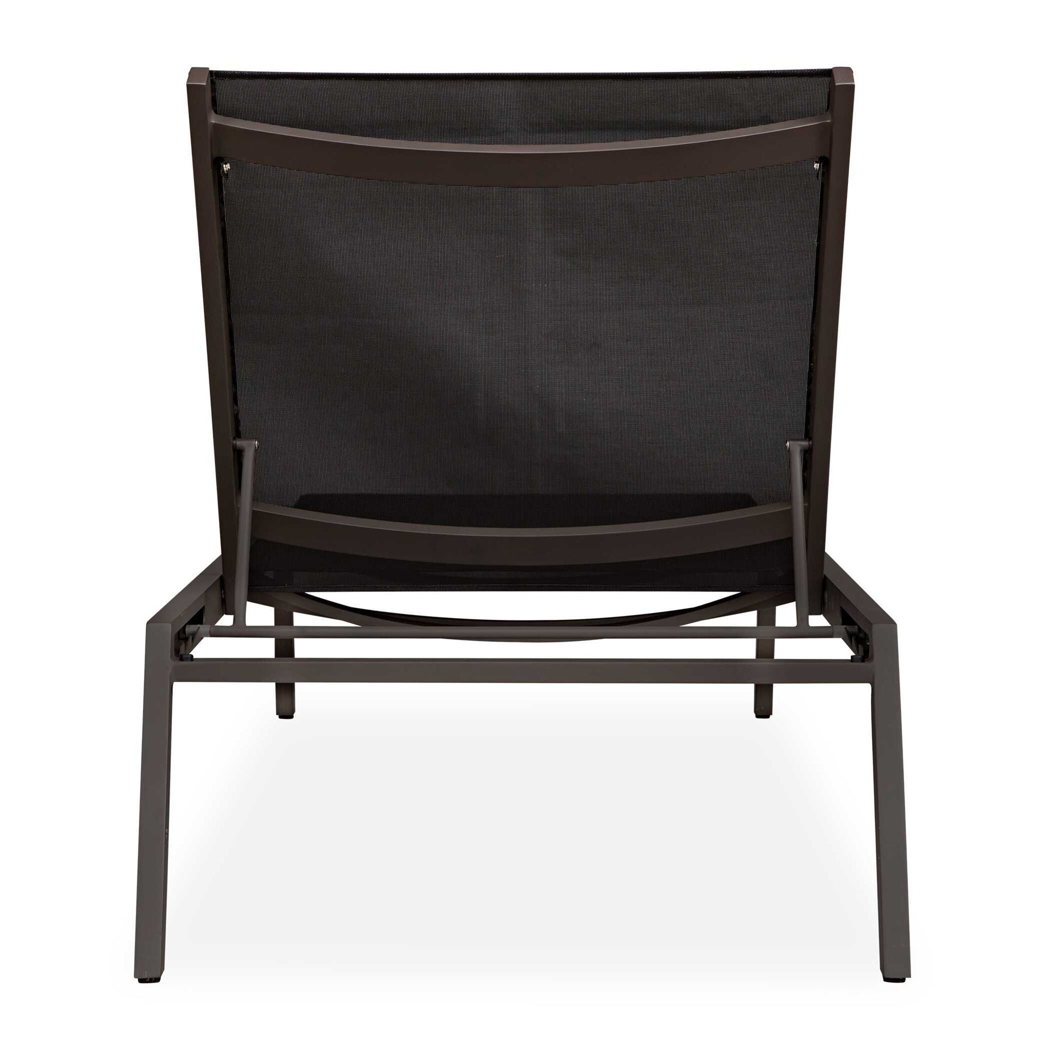 Bea - Outdoor Pool Chaise - Black