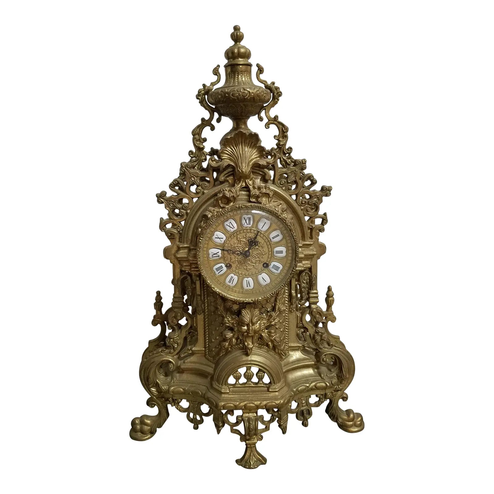 Italian brass Clock