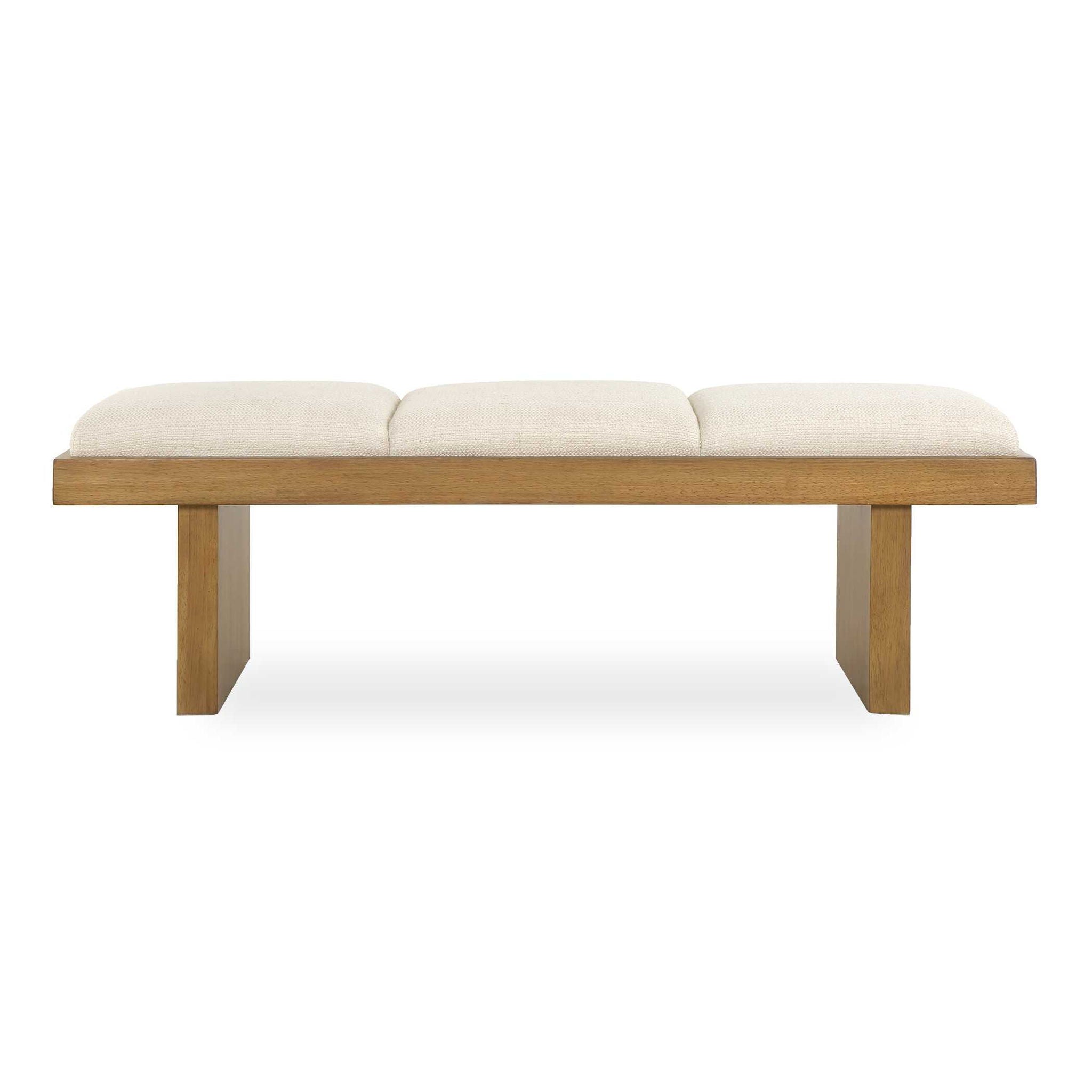Haden - Upholstery Bench - White