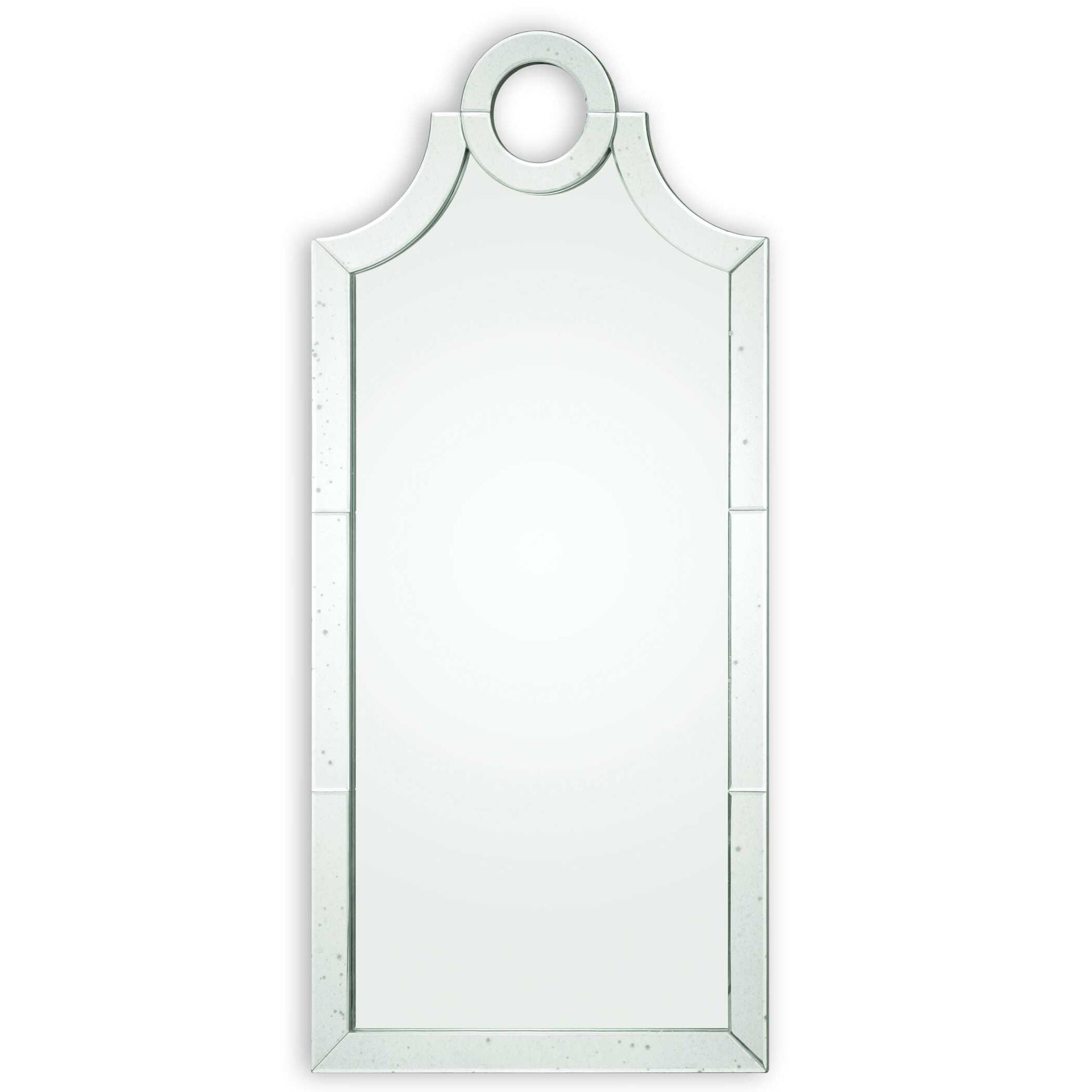 Acacius - Arched Mirror - Pearl Silver