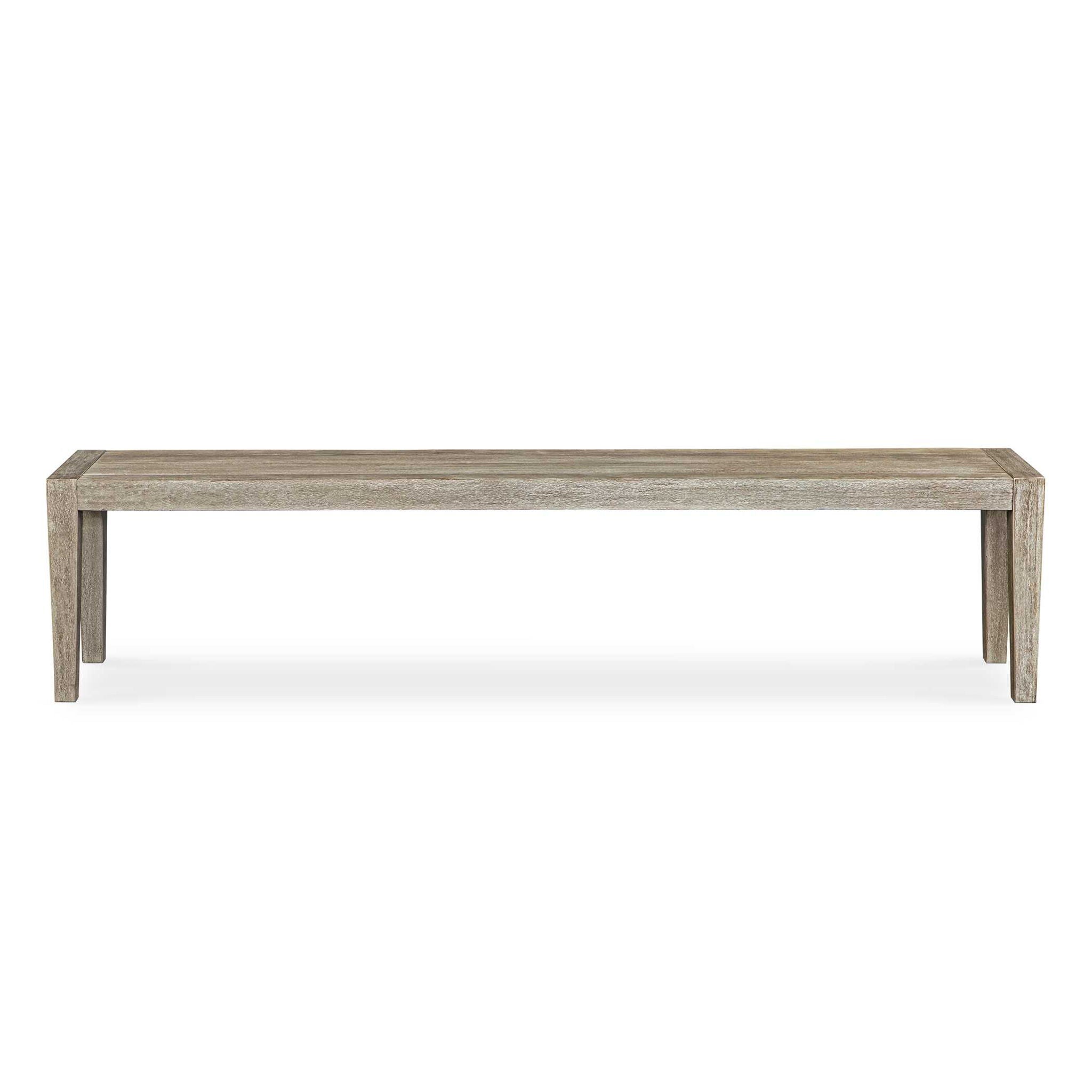 Kirkham - Wooden Outdoor Bench - Gray
