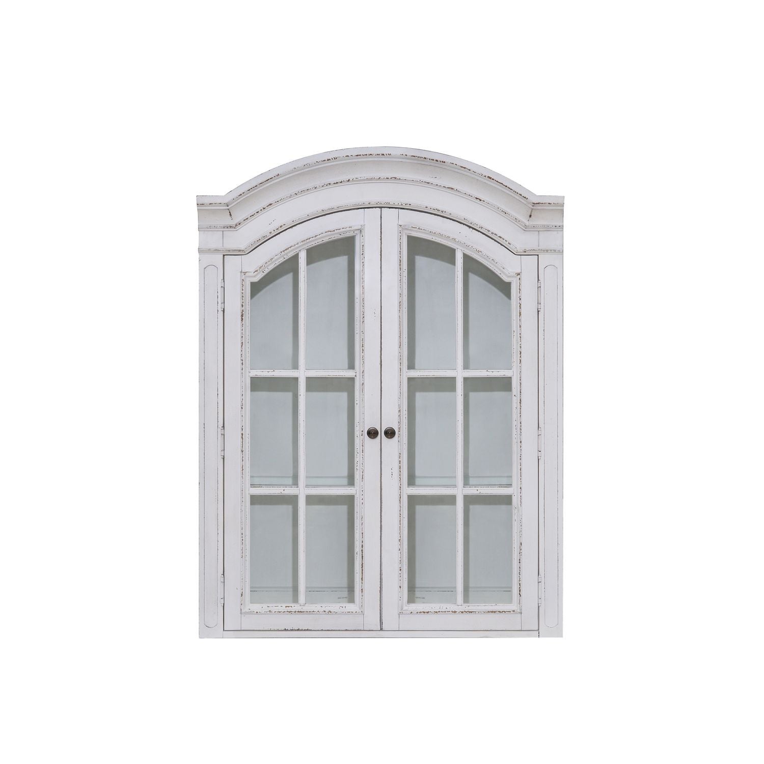 Magnolia Manor - Bunching Display Cabinet Top - White