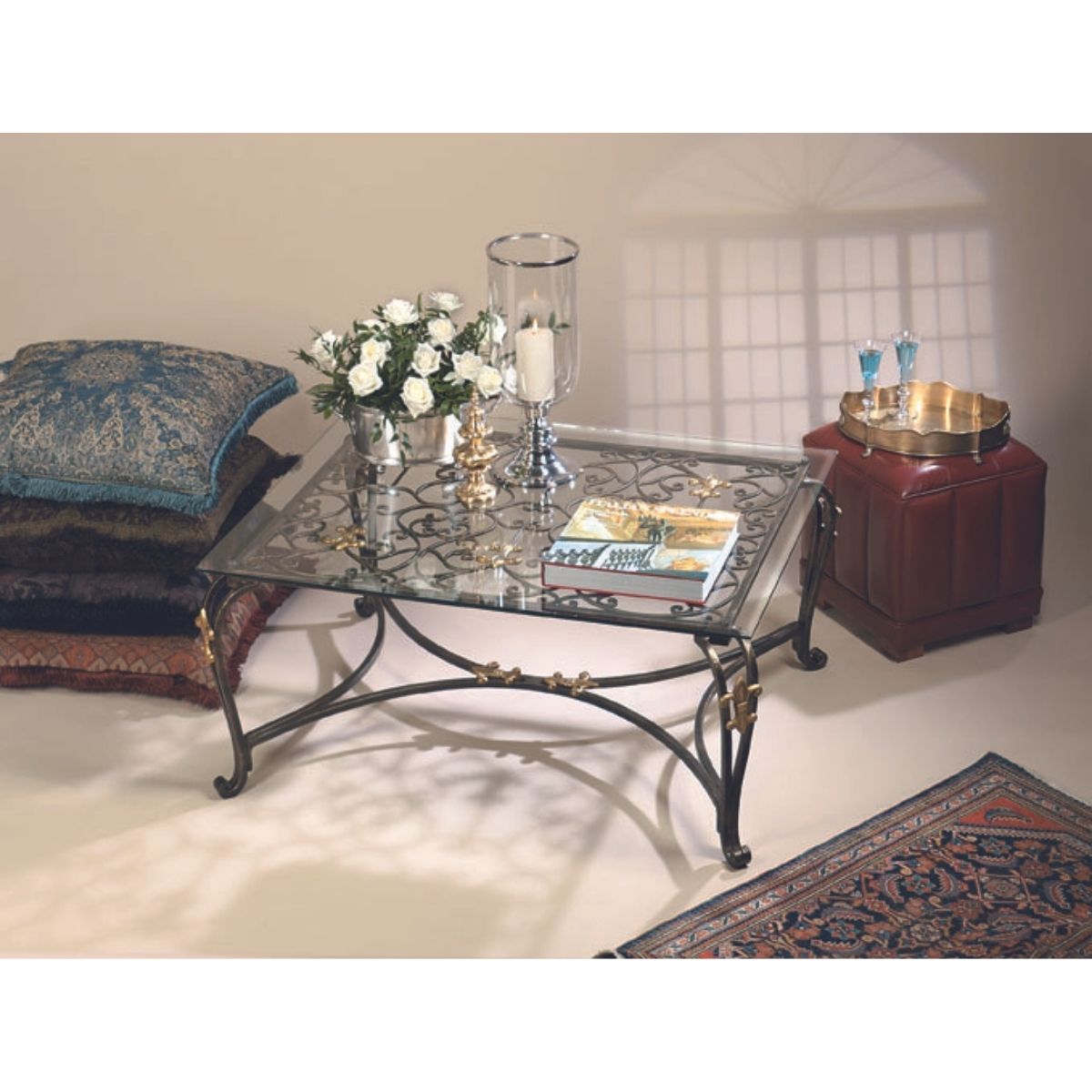 Dessa Brass Coffee Table