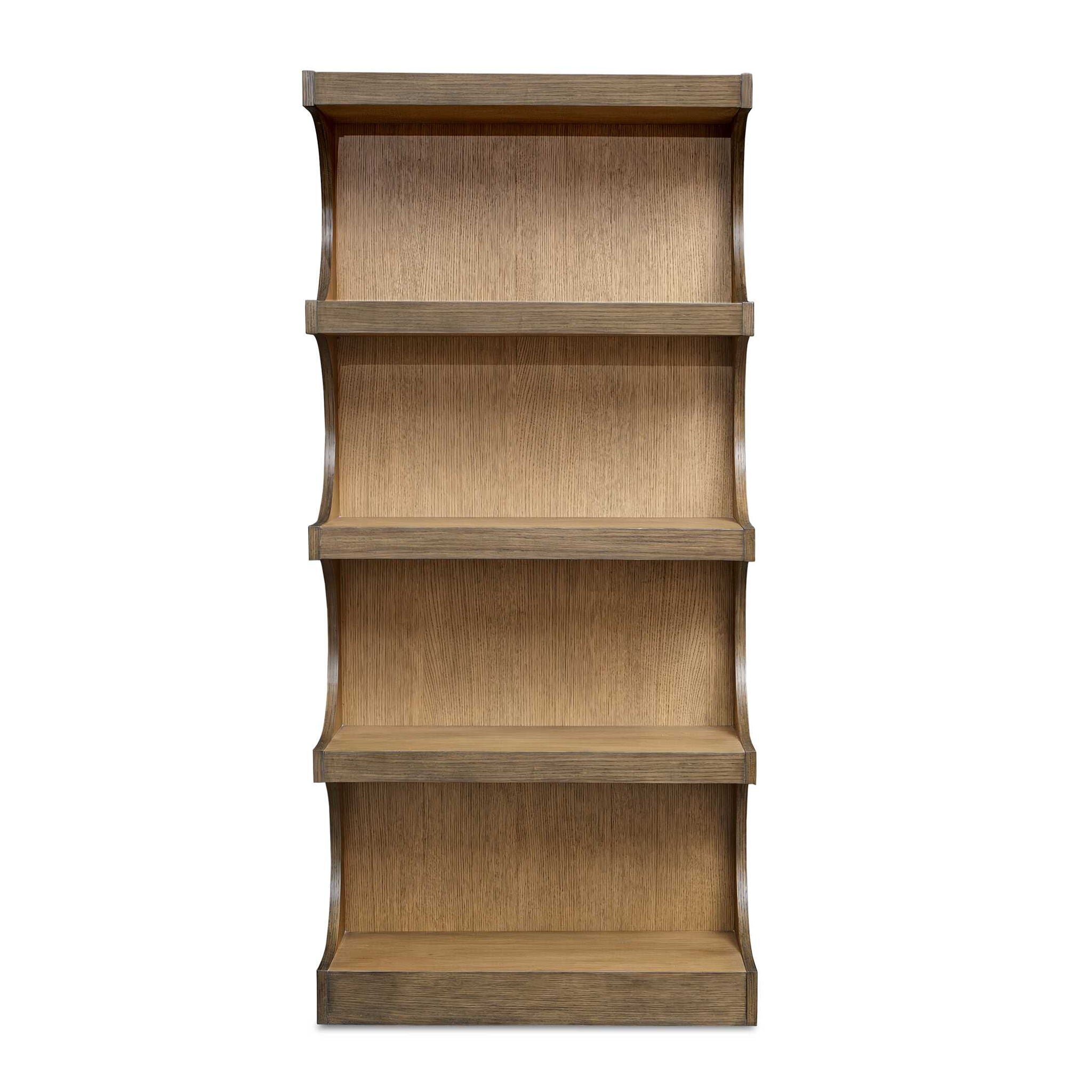 Osrick - Modern Etagere - Woodtone