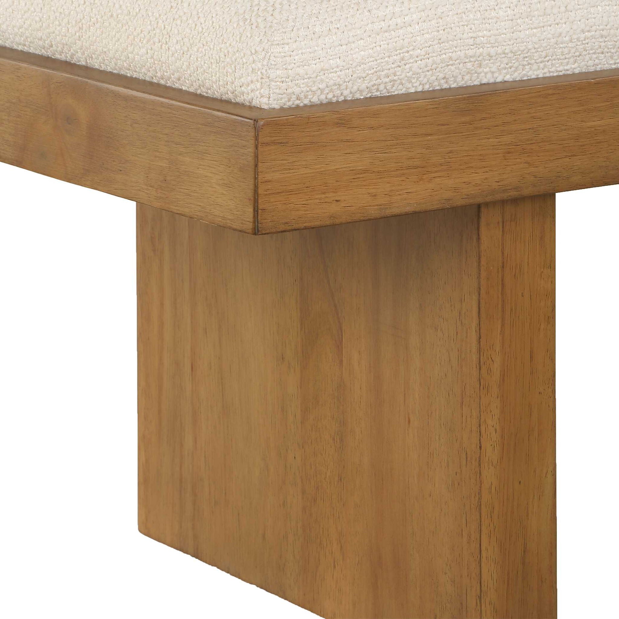 Haden - Upholstery Bench - White