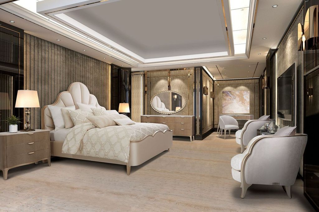 Malibu Crest - 3-Drawer Nightstand - Blush