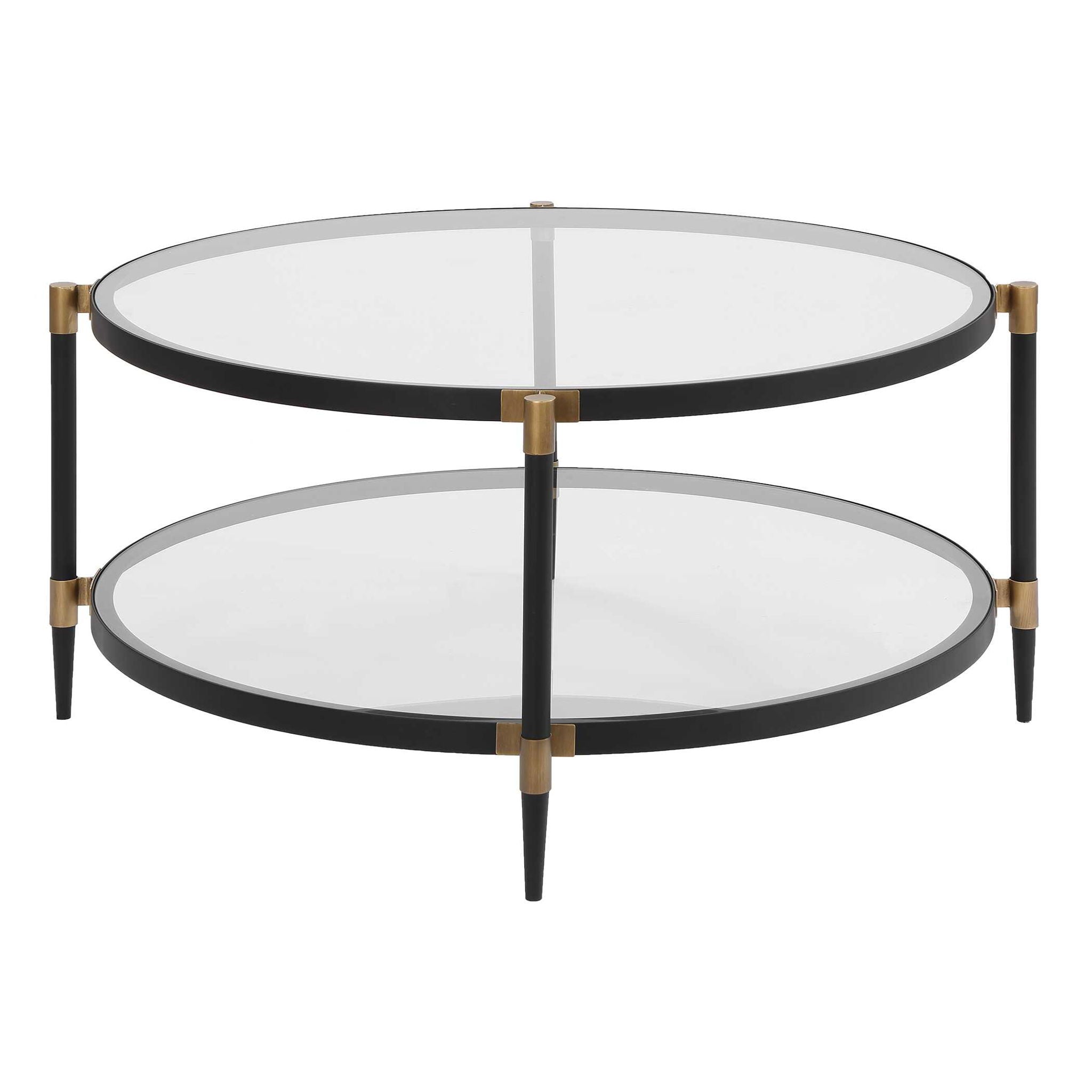 Chadid - Round Glass Table