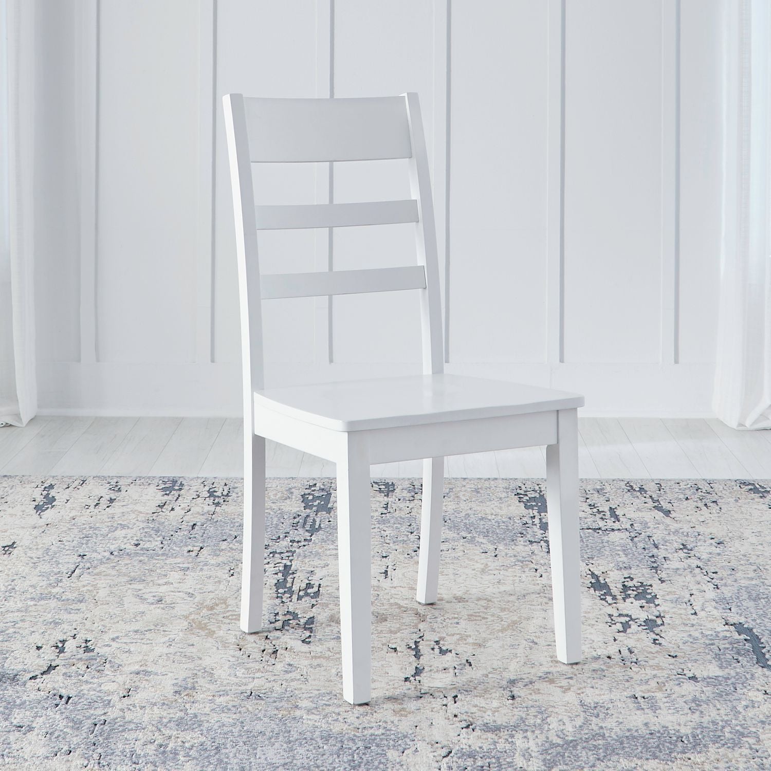 Landale - Ladderback Side Chair (RTA) - White