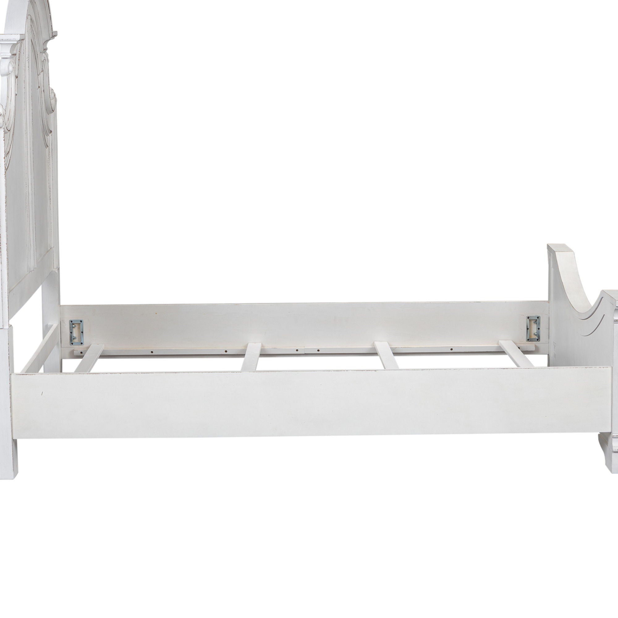 Magnolia Manor - California King Panel Bed Rails - White