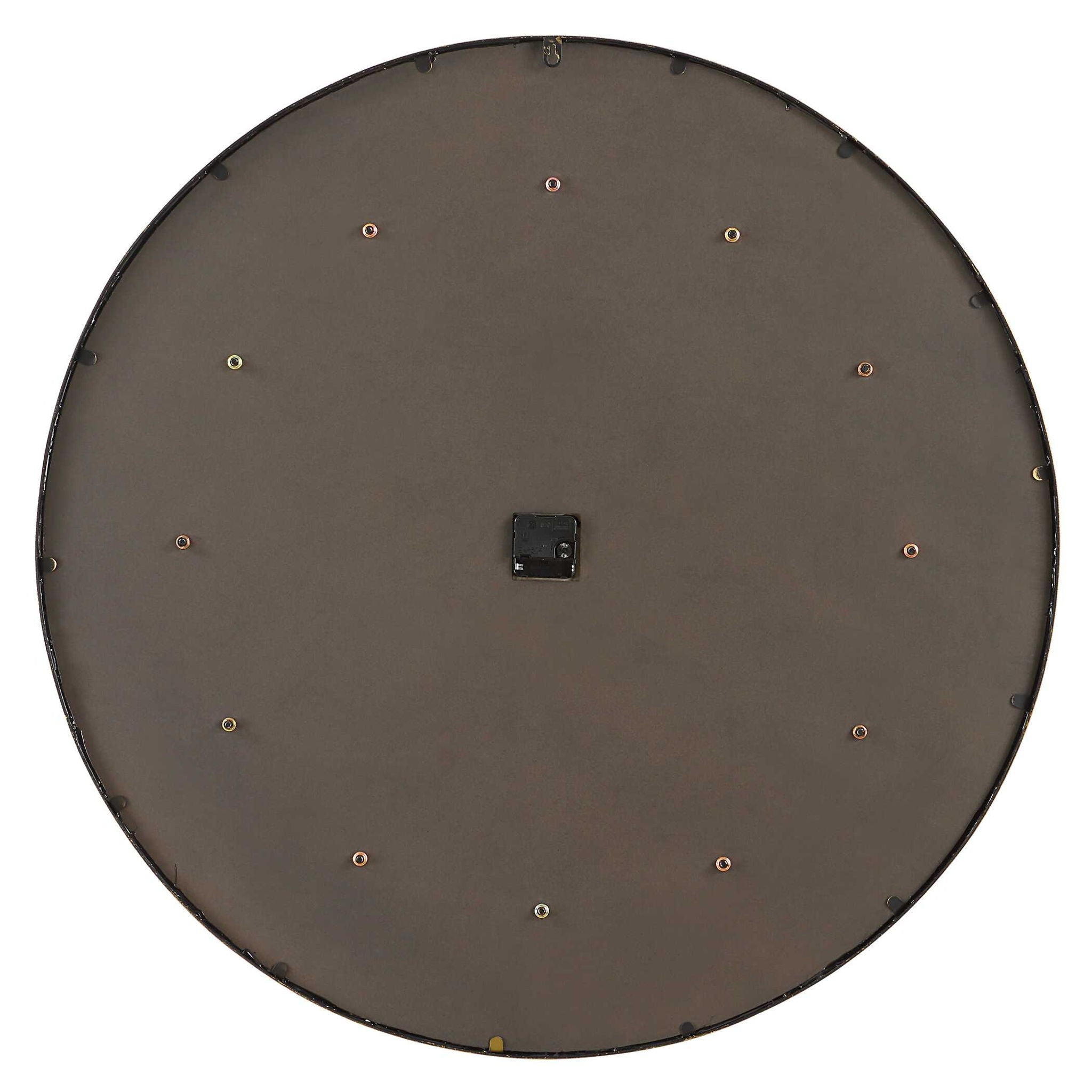 Stone Serenity - Wall Clock - Light Brown