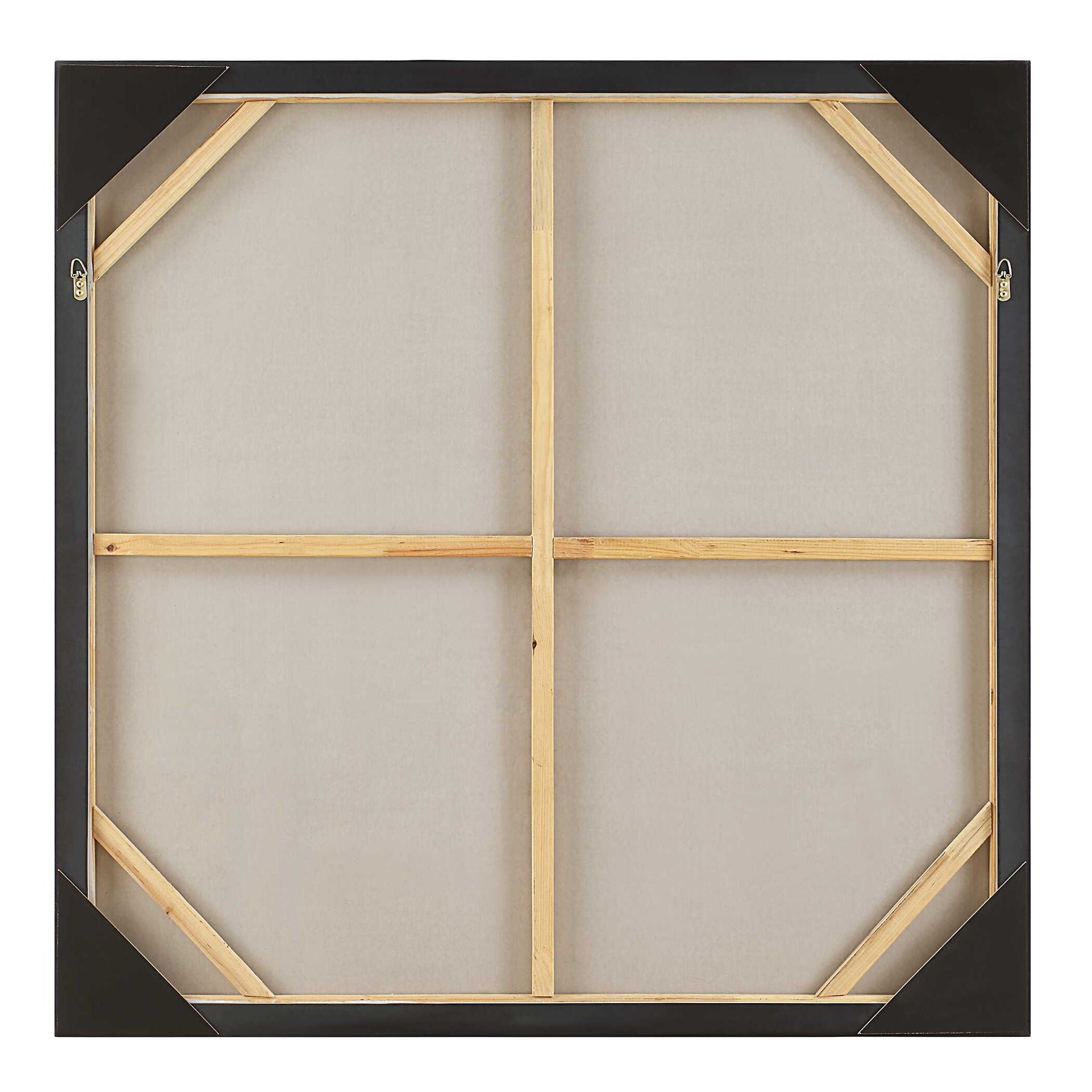 Desert Oasis - Abstract Canvas Art - Gray