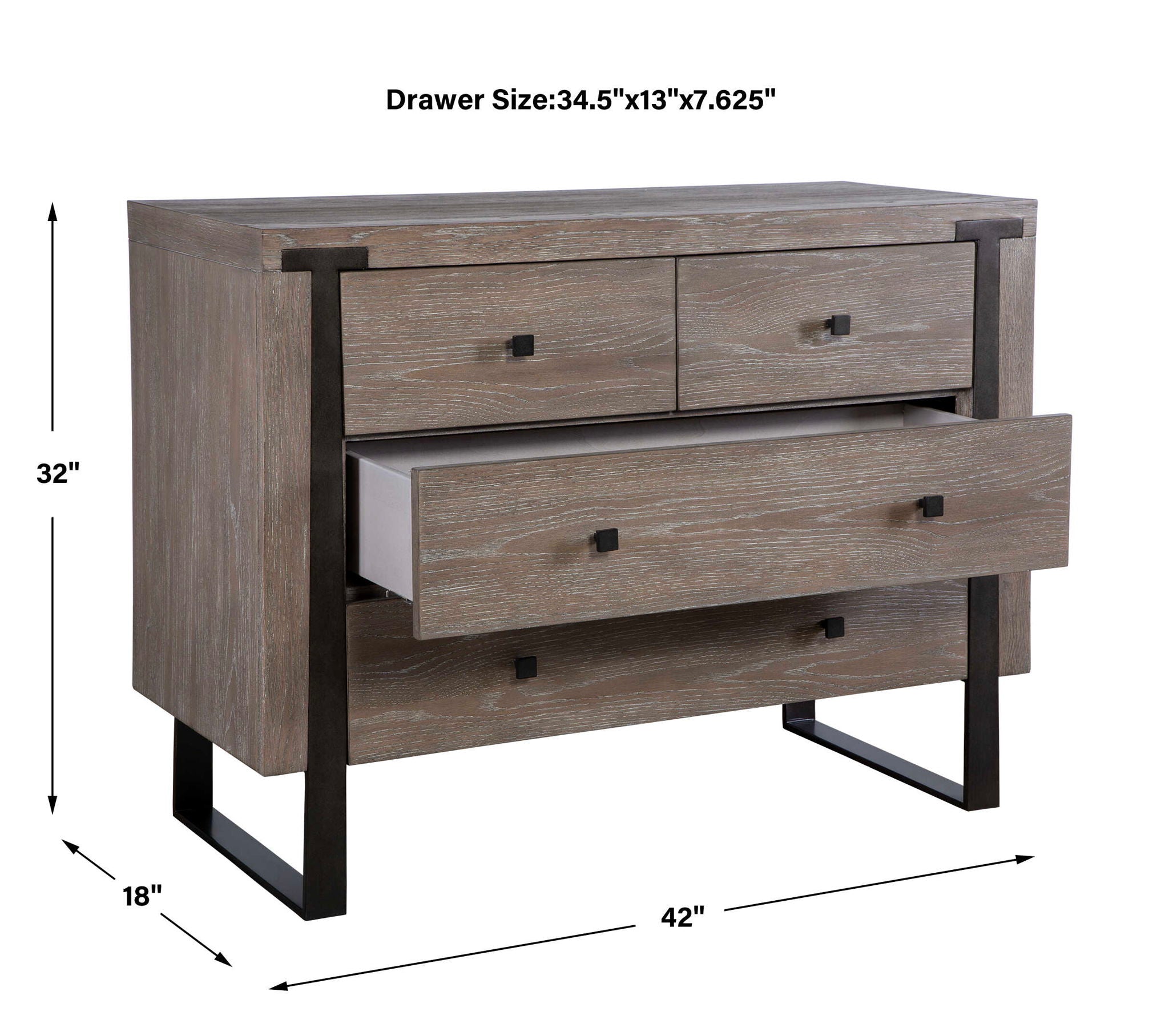 Gabriel - Oak Accent Chest