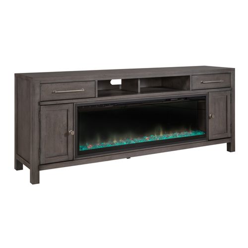 Fireplace & TV Stand 78"