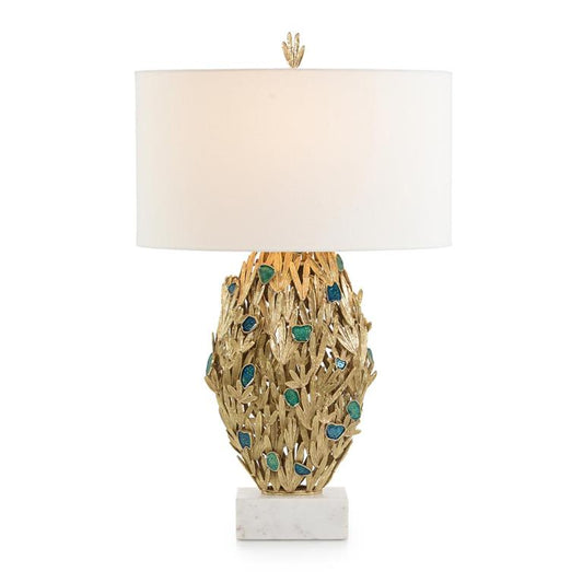 Embellished Fronds T. Lamp