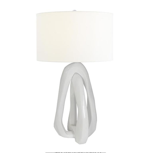 Terrene White & Black Lamp