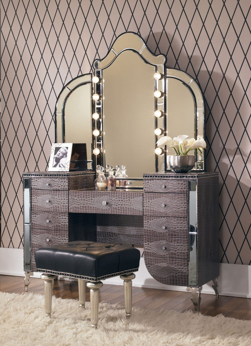 Hollywood Loft Bed Set (King&Queen)
