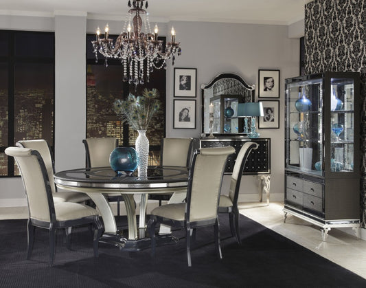 n Hollywood Round dining set