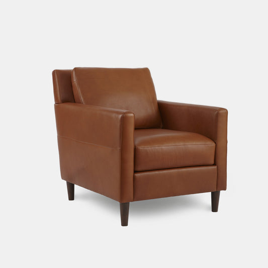 Aero Leather Sofa 96"& Chair
