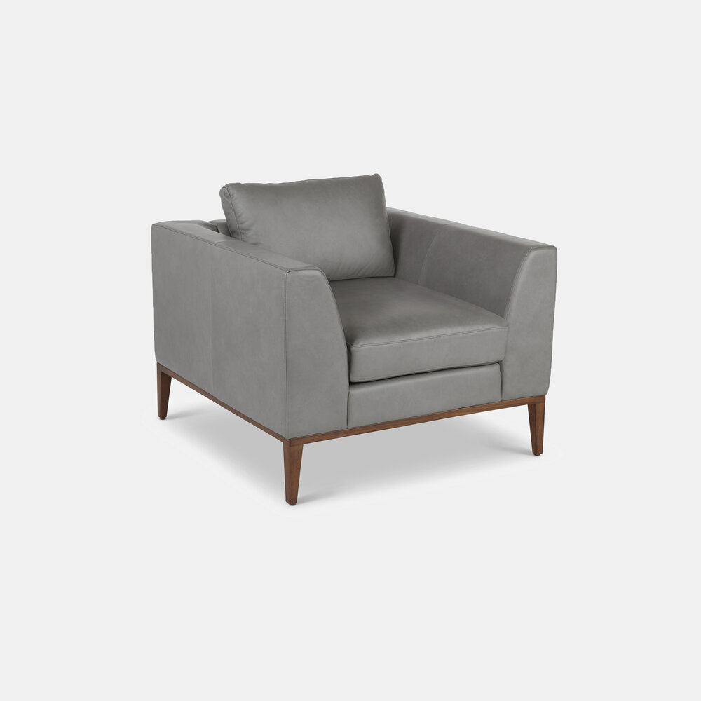 Largo Sofa96" & Chair/2 gray color