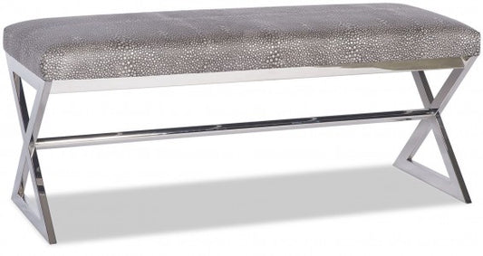 14-11 Ottoman/Choice of leather & fabric
