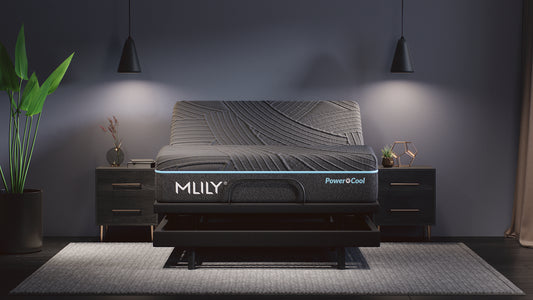 Power Cool firm & Medium sleep system/fan cooling base