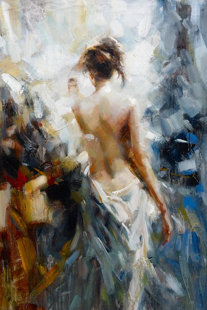 Painting/ Woman's back