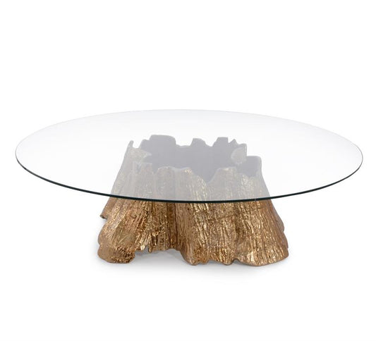 Cocktail Table in Bronze or Nickel