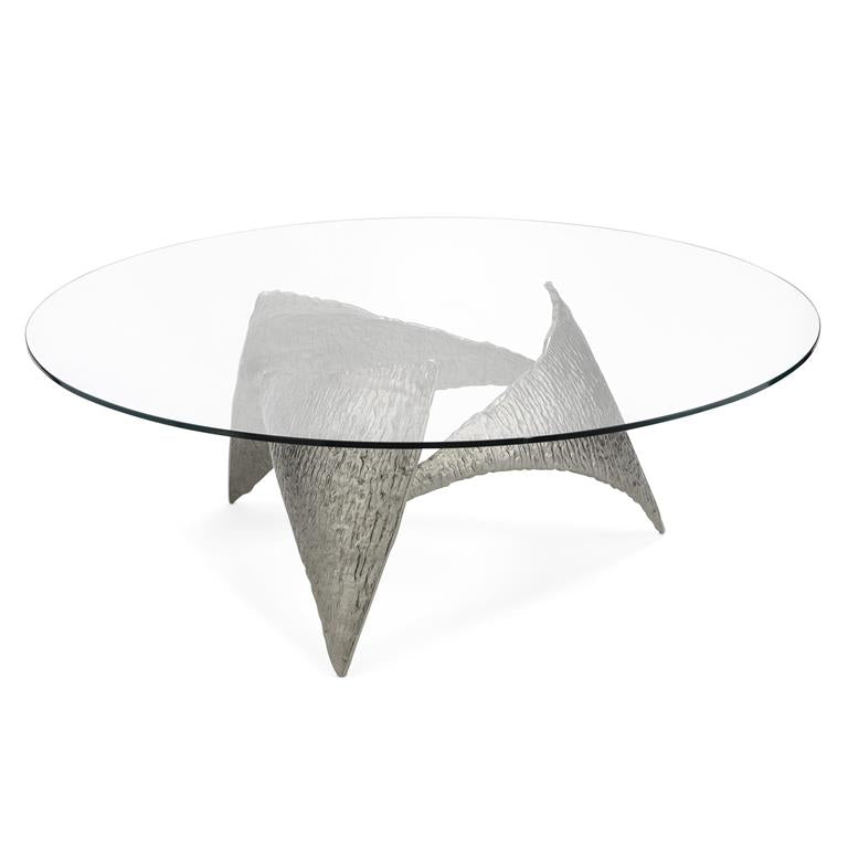 Winged Cocktail Table/ 2 finish