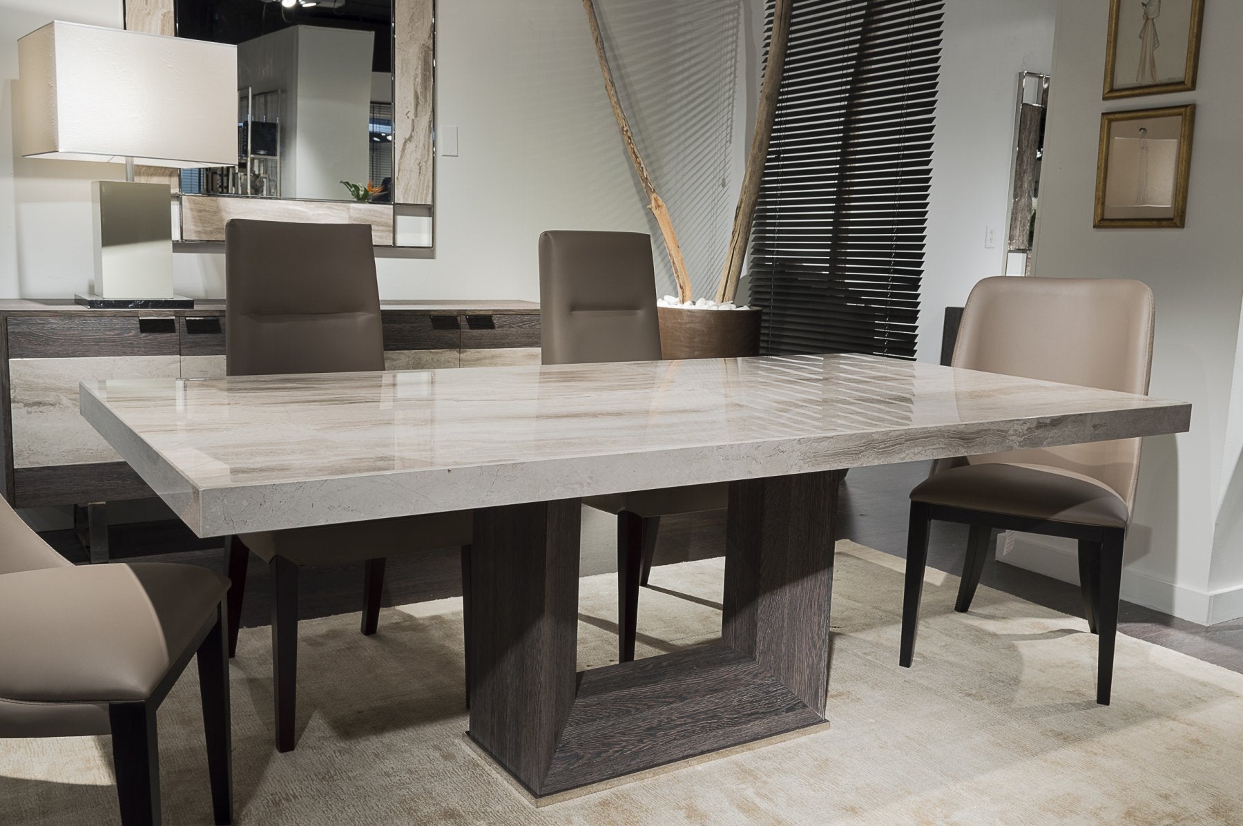 Blade light Dining Table/Italian