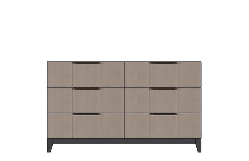 Amish American modern dresser 56"/chice of finish