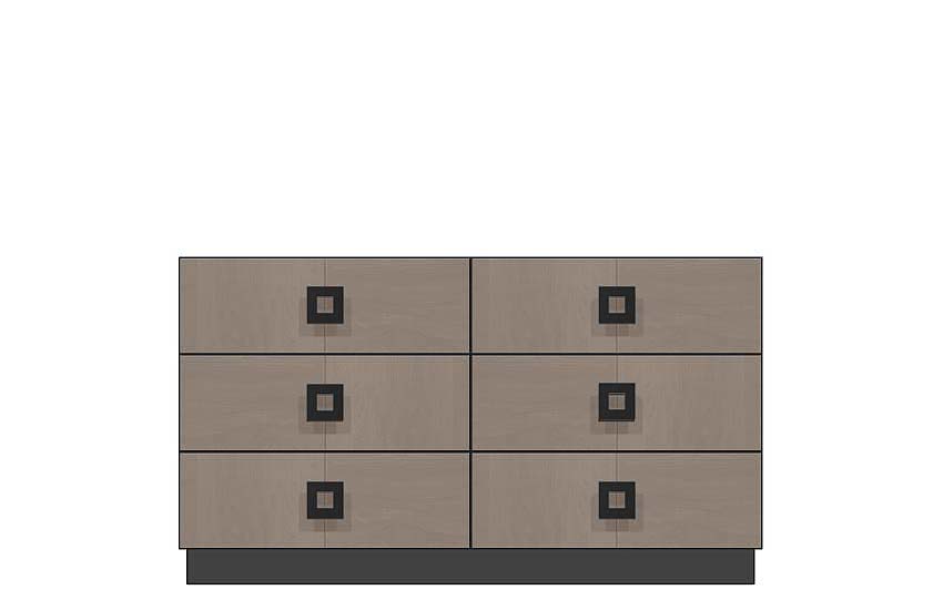 Amish American modern dresser 56"/chice of finish